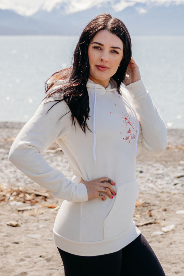 Shell Roe Ink AK Starfish Co. 50/50 Pullover Hoody $68.00