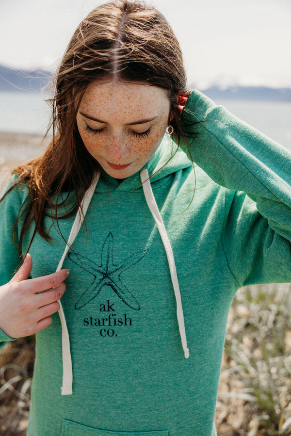 Beach Grass AK Starfish Co. Triblend Pullover Hoody $68.00