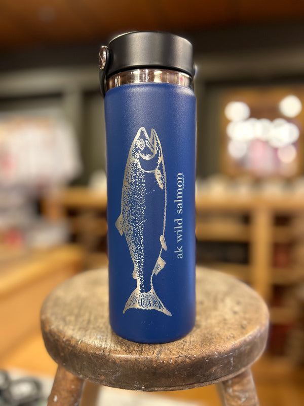 Midnight AK Wild Salmon 20oz Hydroflask