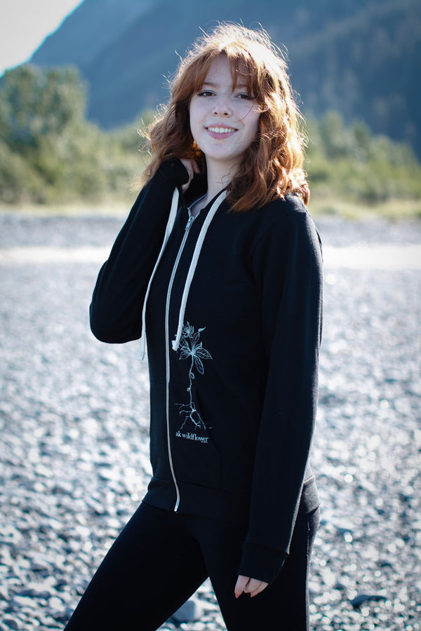 Moonlight AK Wildflower French Terry Zipped Hoody