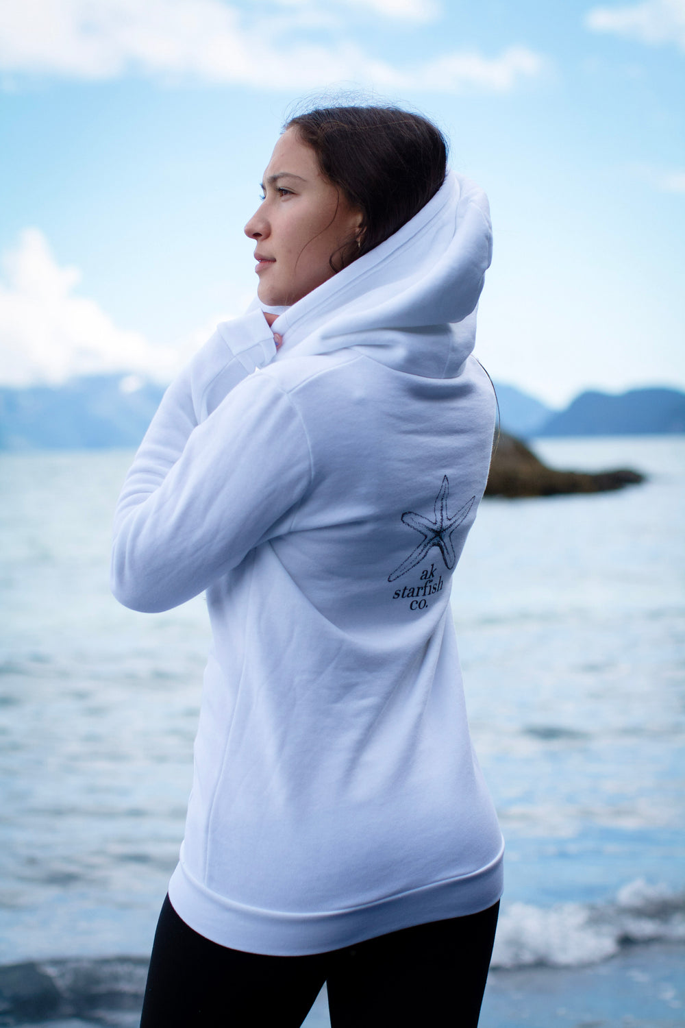 Snow AK Starfish Co. 50/50 Zipped Hoody