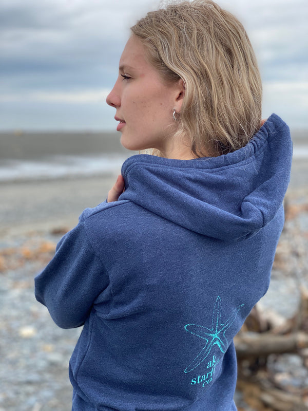 High Tide AK Starfish Co. French Terry Zipped Hoody