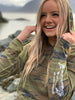 Camo AK Wild Salmon Triblend Light Weight Pullover