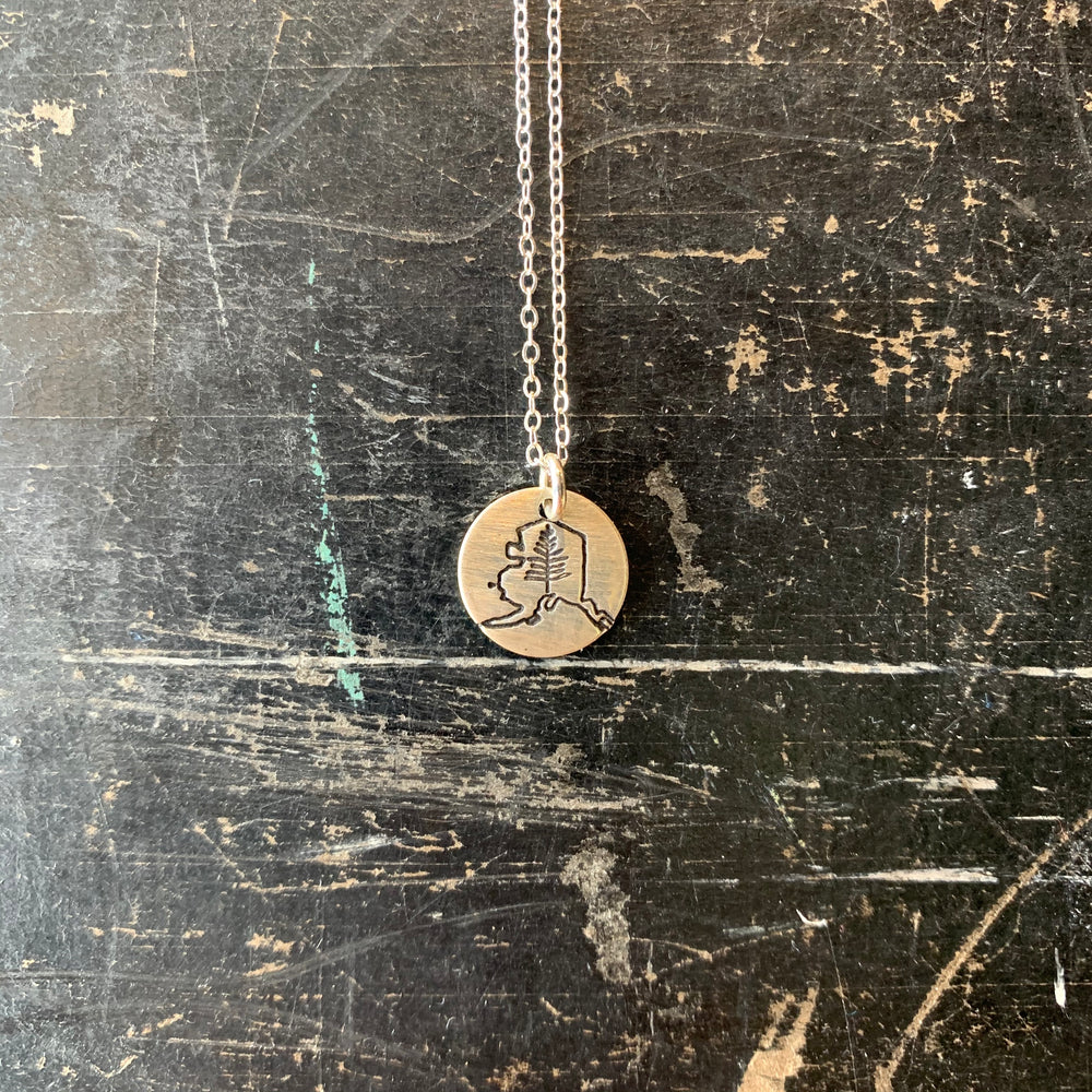 Alaska with Tree $49.00