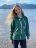 Marine AK Wildflower 50/50 Blend Zipped Hoody $73.00