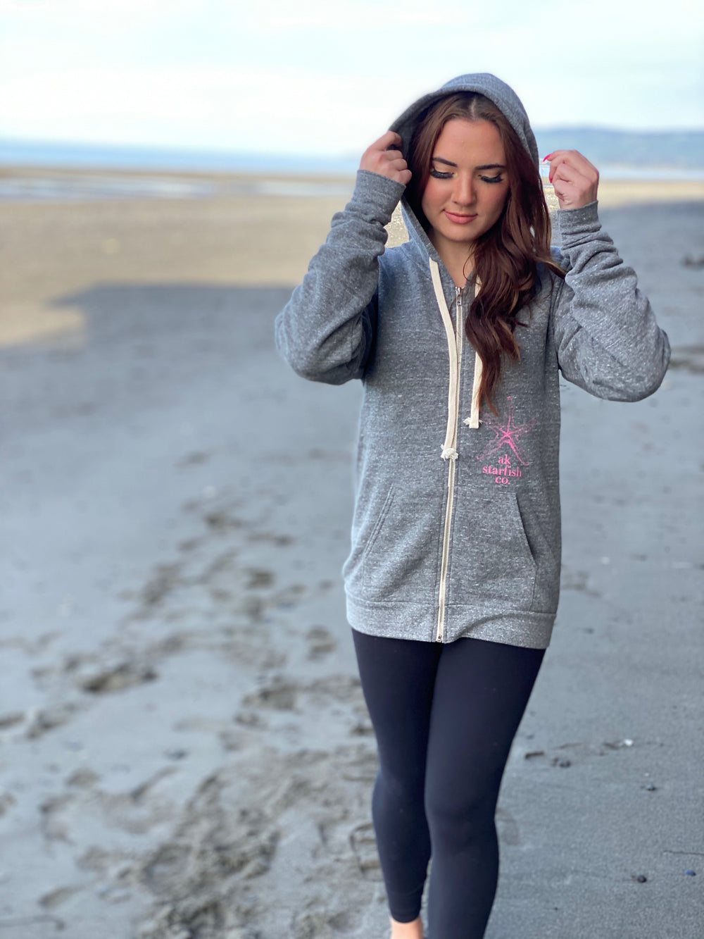 Storm AK Starfish Co. Triblend Zipped Hoody $69.00