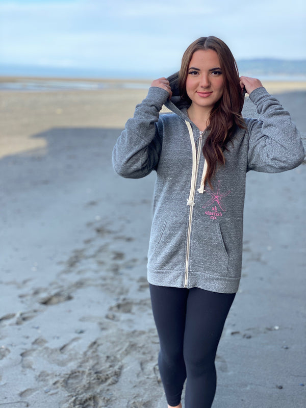 Storm AK Starfish Co. Triblend Zipped Hoody $69.00