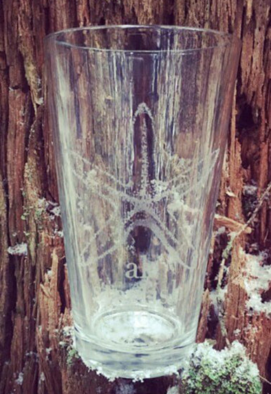 AK Starfish Co. Engraved Pint Glasses $15.00