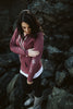 Beach Rose AK Wildflower Triblend Zipped Hoody
