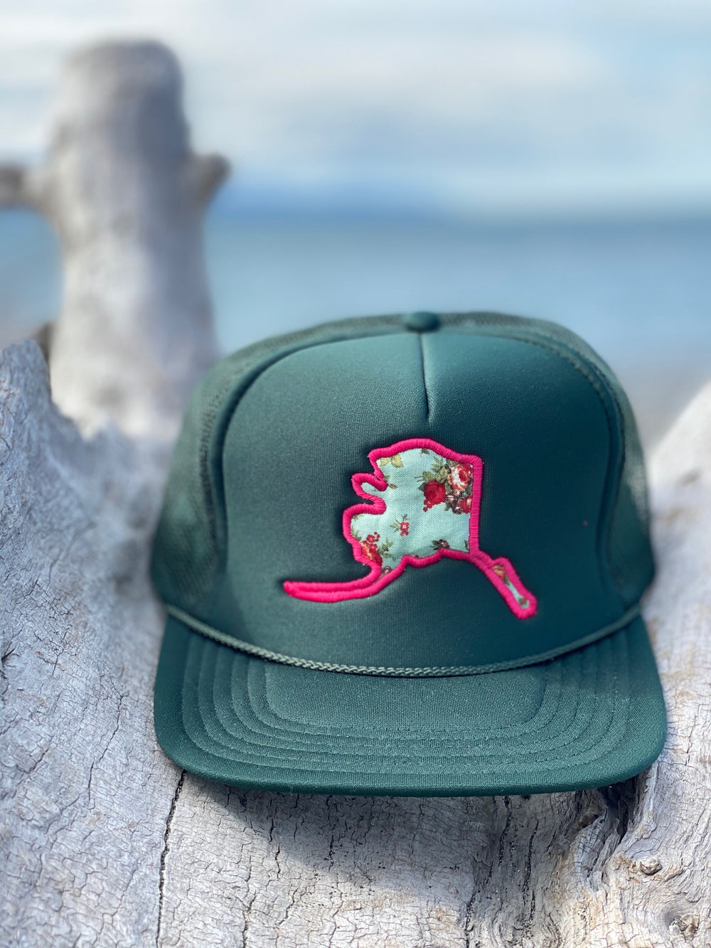 Forest Floor Alaska Map Hat